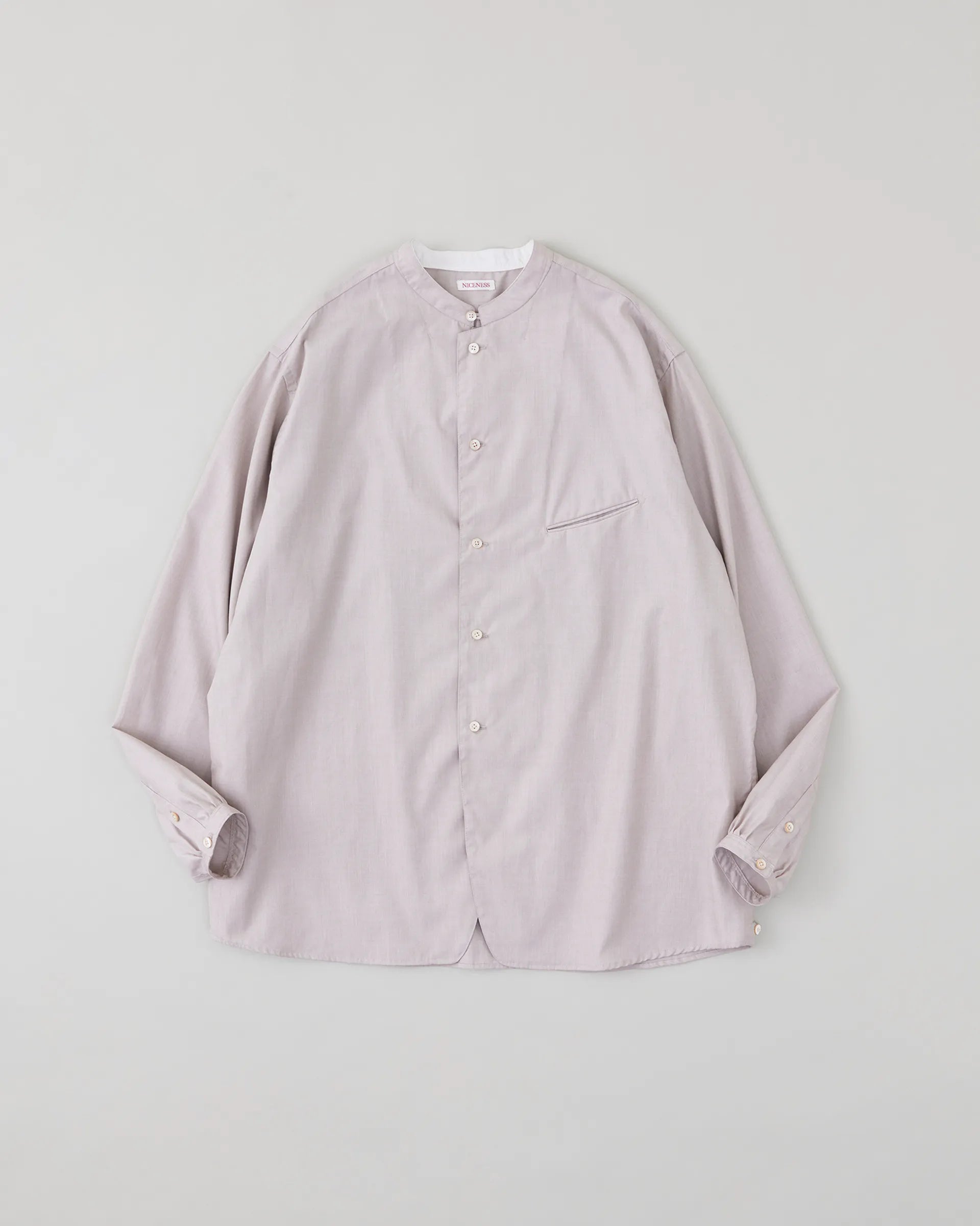 NICENESS 25AW C.CHAD / End-on-End Chambray Shirt Jacket